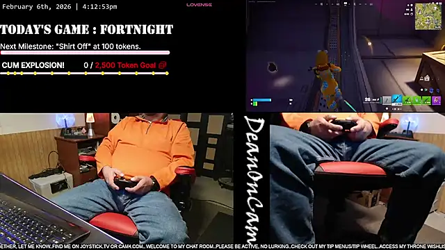 DeanonCam online show from February 6, 2026, 10:13 pm