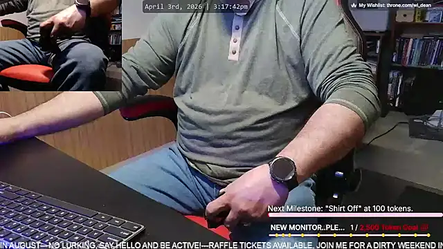 DeanonCam online show from April 3, 2026, 8:18 pm