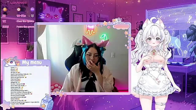 Snapshot of kanekko chatting on January 9, 2026, 6:42 pm kanekko online show from January 9, 2026, 6:42 pm