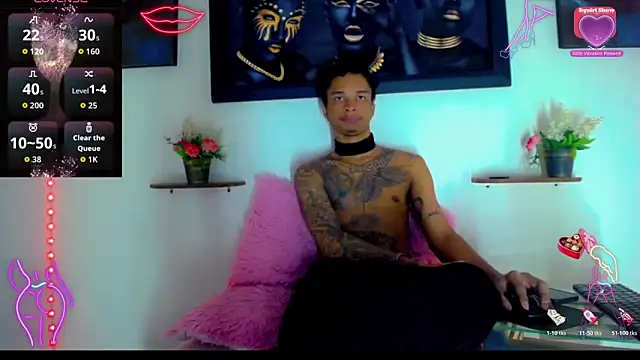 Snapshot of Tatoo_Noah chatting on February 26, 2026, 1:10 pm Tatoo Noah online show from February 26, 2026, 1:10 pm