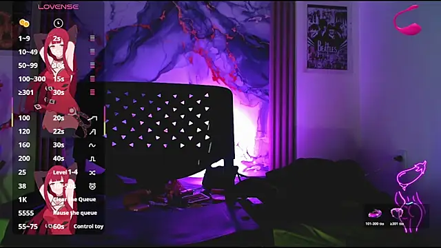 Aranza Dollts online show from April 15, 2026, 7:58 pm