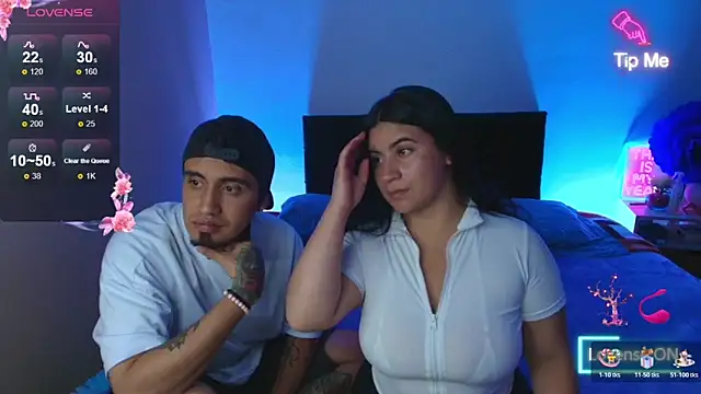 LATINLOVERS 1 online show from May 13, 2026, 4:59 pm