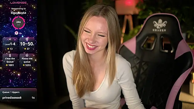 SweetDaisy me online show from March 2, 2026, 3:41 pm