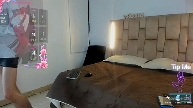 Noir Sebas online show from March 4, 2026, 4:07 am