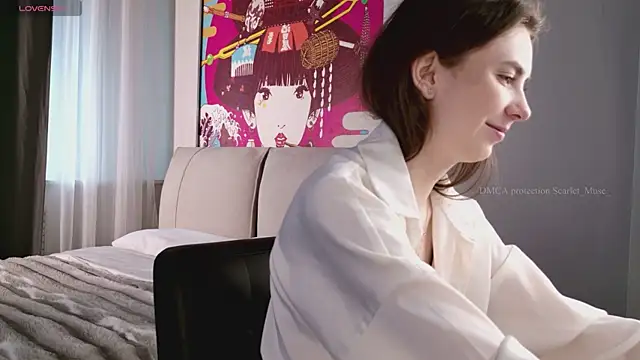 Scarlet Muse  online show from March 24, 2026, 9:25 am