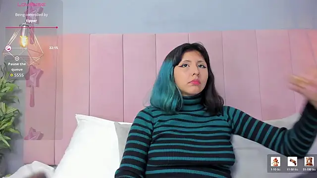 KleoLennox online show from April 8, 2026, 2:06 pm