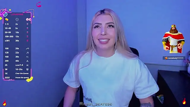 Megan sexrosse online show from April 13, 2026, 3:12 am