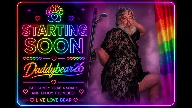 Snapshot of Daddybear26 chatting on July 4, 2026, 1:17 pm Daddybear26 online show from July 4, 2026, 1:17 pm