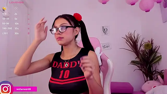 Sashaowenn online show from June 20, 2026, 1:03 pm