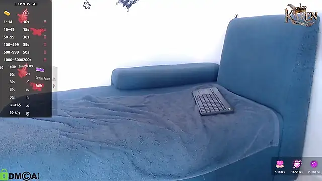 karen sofia  online show from March 16, 2026, 8:35 pm