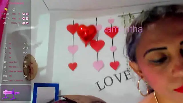 samantha  smile online show from April 12, 2026, 10:48 pm