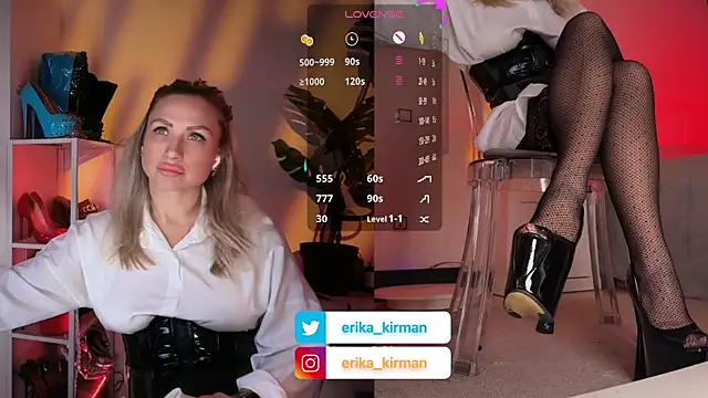 Snapshot of Erika_Kirman chatting on March 26, 2026, 1:17 pm Erika Kirman online show from March 26, 2026, 1:17 pm