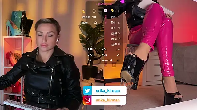 Snapshot of Erika_Kirman chatting on April 1, 2026, 11:44 am Erika Kirman online show from April 1, 2026, 11:44 am