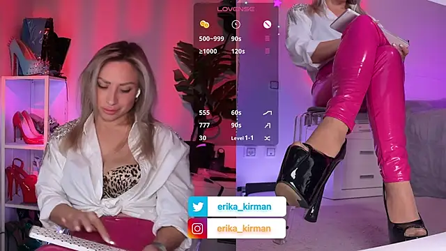 Snapshot of Erika_Kirman chatting on April 2, 2026, 2:15 pm Erika Kirman online show from April 2, 2026, 2:15 pm