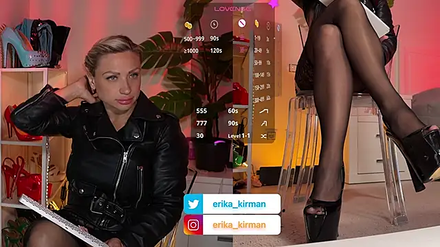 Erika Kirman online show from May 15, 2026, 10:11 am