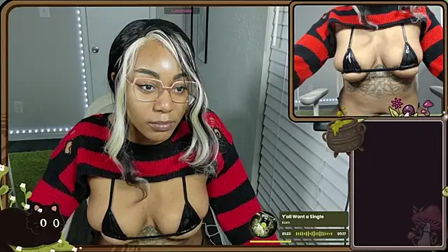 Snapshot of Cheybaaee chatting on October 8, 2025, 1:36 am Cheybaaee online show from October 8, 2025, 1:36 am