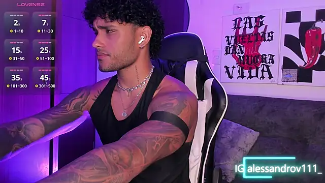 Alessandro Vanni online show from April 9, 2026, 1:16 am