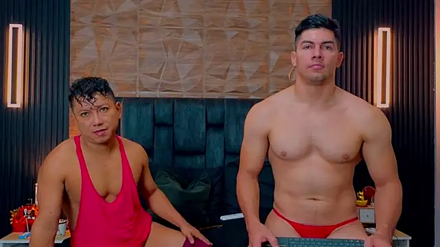 FelipeAndMarcello3 online show from October 8, 2025, 2:14 pm