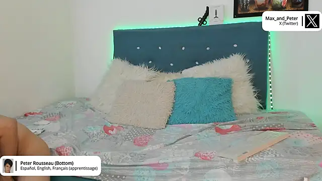 Snapshot of Max_and_Peter chatting on January 18, 2025, 7:15 pm Max and Peter online show from January 18, 2025, 7:15 pm