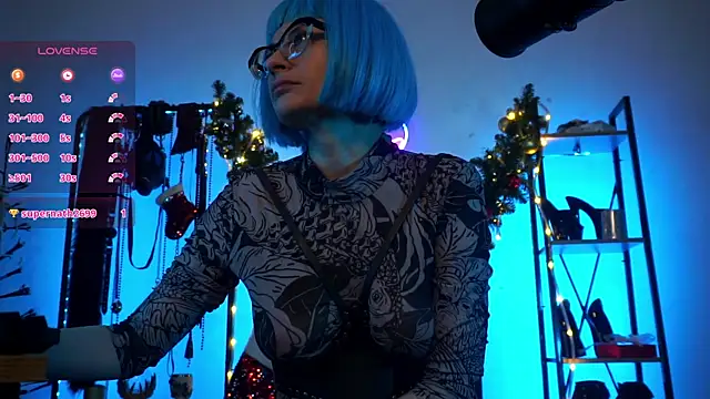 CyberXGoddess online show from December 18, 2025, 1:22 am