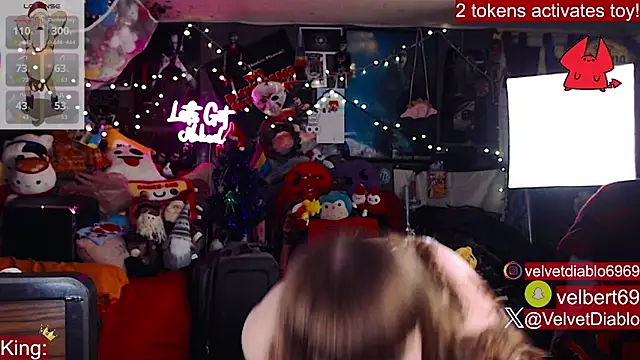 VelvetDiablo online show from December 23, 2025, 1:25 am