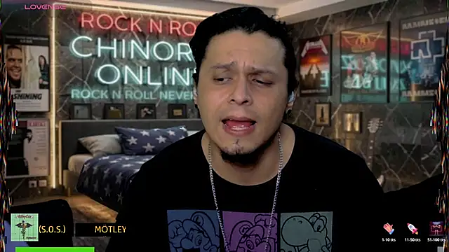 chino roz online show from July 11, 2026, 8:28 am