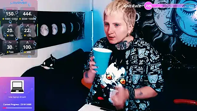 Marieblueeyes online show from February 26, 2026, 1:54 pm