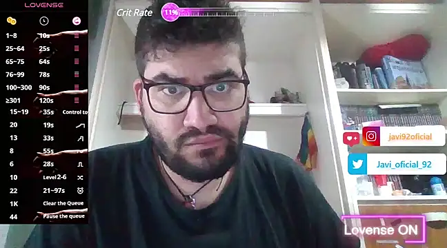 Snapshot of Javi_92 chatting on January 8, 2025, 6:52 pm Javi 92 online show from January 8, 2025, 6:52 pm