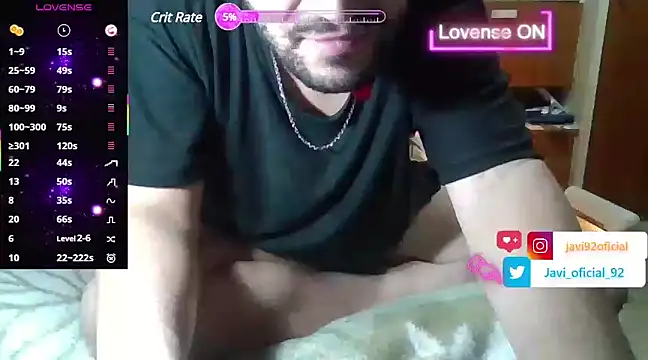 Snapshot of Javi_92 chatting on March 10, 2025, 10:45 pm Javi 92 online show from March 10, 2025, 10:45 pm