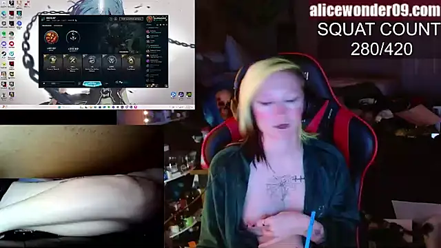 alicewonder09 online show from January 19, 2025, 8:18 am