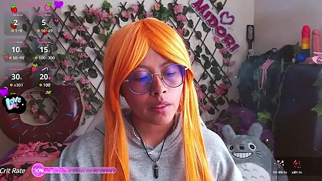 MidoriQuiinn online show from January 23, 2025, 8:35 pm