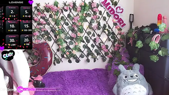 MidoriQuiinn online show from February 3, 2025, 8:57 pm