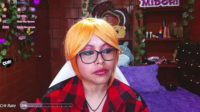 MidoriQuiinn online show from March 4, 2025, 7:54 pm