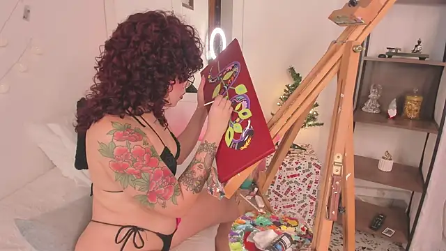 Snapshot of Amy_art chatting on December 22, 2024, 10:15 pm Amy art online show from December 22, 2024, 10:15 pm