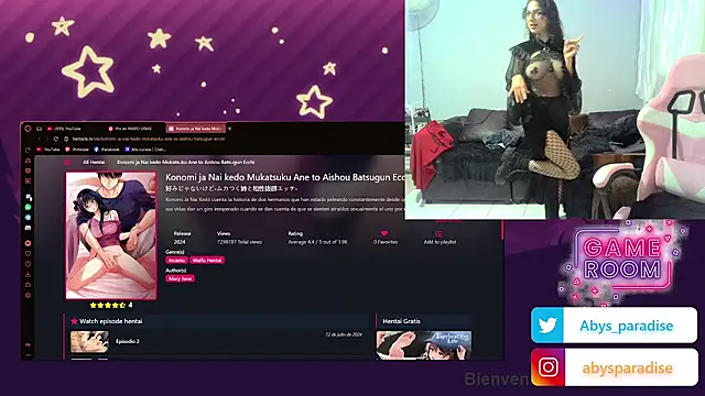 Snapshot of Abysparadise chatting on September 18, 2025, 4:25 am Abysparadise online show from September 18, 2025, 4:25 am