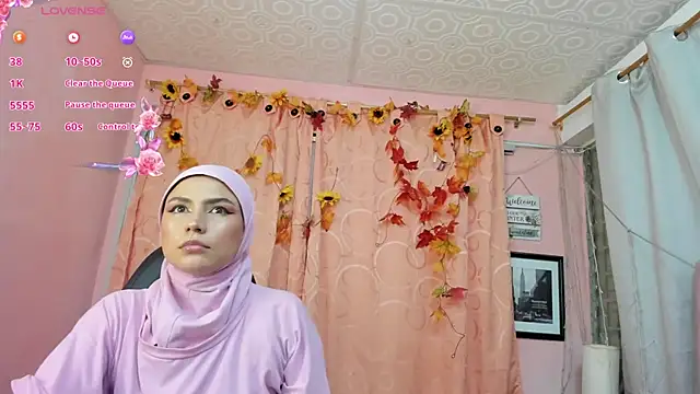 DarshaKhemu online show from November 6, 2025, 8:21 pm