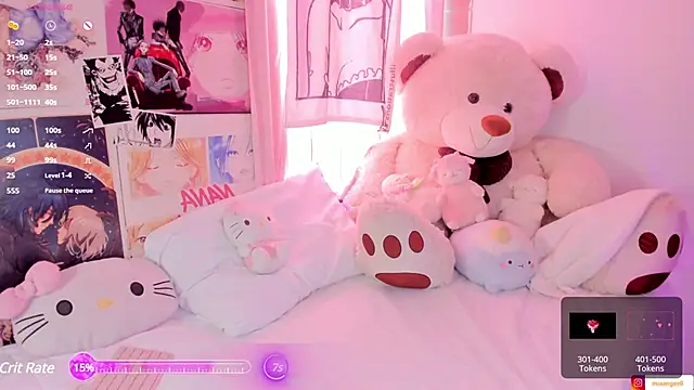 mia angel  online show from March 18, 2025, 9:21 pm