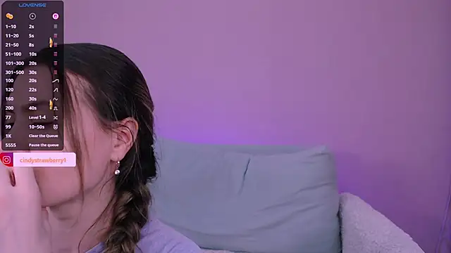 Cindy Sweety online show from April 10, 2026, 6:23 pm