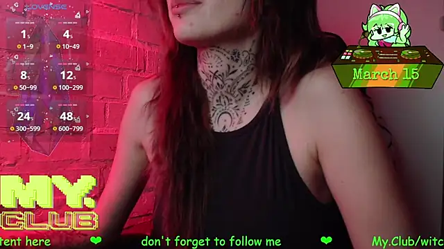Snapshot of Witch_Emma chatting on March 15, 2026, 5:30 pm Witch Emma online show from March 15, 2026, 5:30 pm