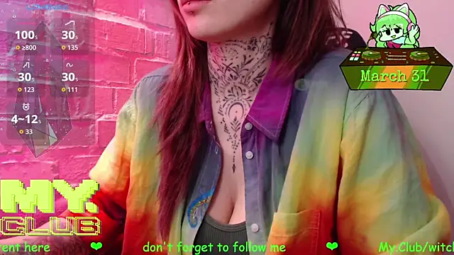 Snapshot of Witch_Emma chatting on March 31, 2026, 10:04 am Witch Emma online show from March 31, 2026, 10:04 am