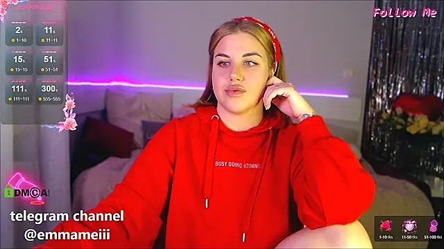 Emma meii online show from February 15, 2025, 3:39 pm