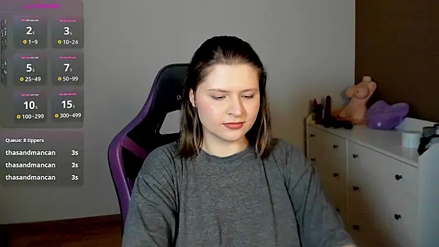 Snapshot of TinniAngel chatting on March 3, 2025, 7:06 pm TinniAngel online show from March 3, 2025, 7:06 pm