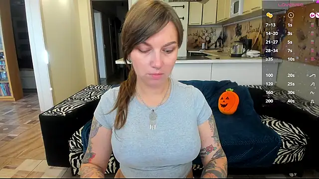 StacyTigerr online show from October 18, 2025, 11:33 am