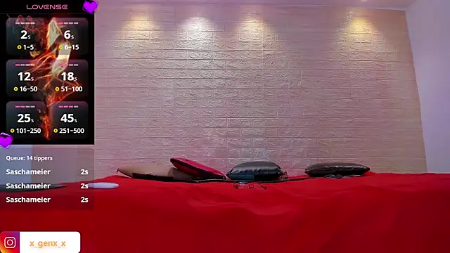 Snapshot of xGenesis_Miller_ chatting on January 30, 2025, 12:29 am xGenesis Miller online show from January 30, 2025, 12:29 am