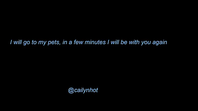 cailynhot online show from March 18, 2025, 10:37 pm