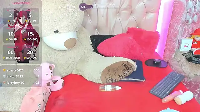 Snapshot of Ginna_doll chatting on January 9, 2025, 11:24 pm Ginna doll online show from January 9, 2025, 11:24 pm