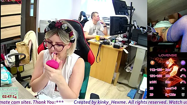 kinky Hexme online show from March 14, 2025, 9:14 am