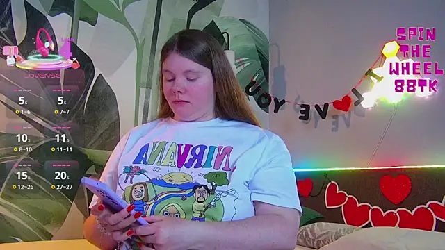 RubyValen online show from February 13, 2026, 1:12 am