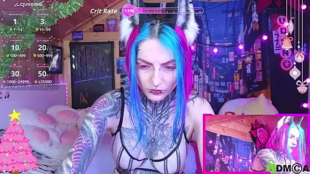 NekoCyber online show from December 20, 2025, 5:14 am