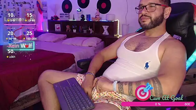 Xein WoIf online show from March 25, 2026, 2:28 am